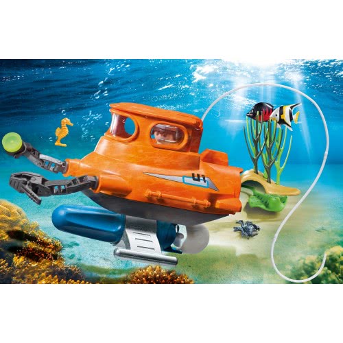 Playmobil Εξερευνητικό Βαθυσκάφος Με Υποβρύχιο Μοτέρ 9234 4008789092342