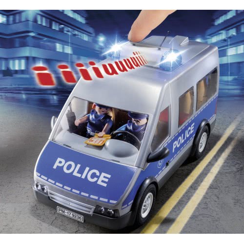 Playmobil Policemen With Van 9236 4008789092366