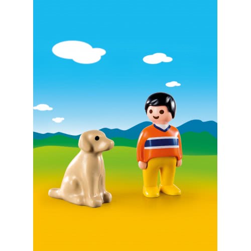 Playmobil Αγόρι Με Σκυλάκι 9256 4008789092564