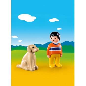 Playmobil Αγόρι Με Σκυλάκι 9256 4008789092564