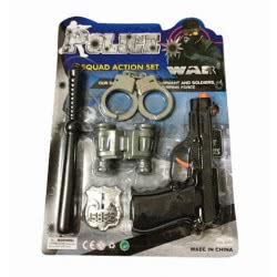 Toys-shop Choice Σετ Αστυνομικού Όπλα Police Squad Action Set JY026599 6990416265992