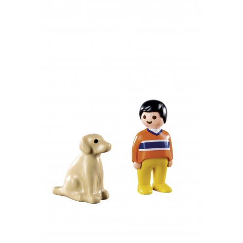 Playmobil Man With Dog 9256 4008789092564
