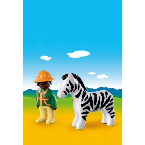 Playmobil Ranger With Zebra 9257 4008789092571