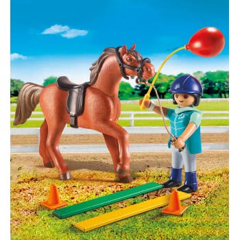 Playmobil Εκπαιδεύτρια Αλόγων 9259 4008789092595