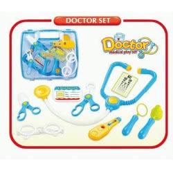 Toys-shop Choice Ιατρικά Εργαλεία Σε Σιέλ Βαλιτσάκι Doctor Set JU033558 6990416335589