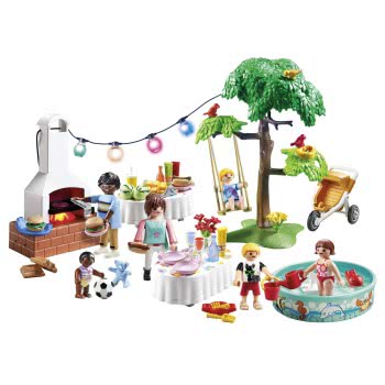 Playmobil Πάρτυ Στον Κήπο Με Barbecue 9272 4008789092724