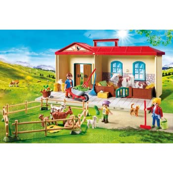 Playmobil Φάρμα Βαλιτσάκι(4897) & Λαμπάδα(89501070) 10565 4008789105653