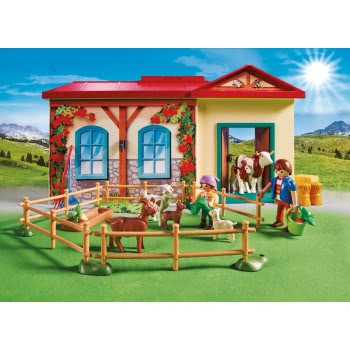 Playmobil Φάρμα Βαλιτσάκι(4897) & Λαμπάδα(89501070) 10565 4008789105653