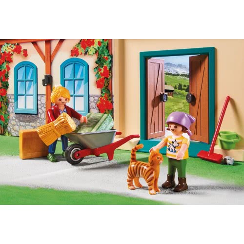 Playmobil Φάρμα Βαλιτσάκι(4897) & Λαμπάδα(89501070) 10565 4008789105653