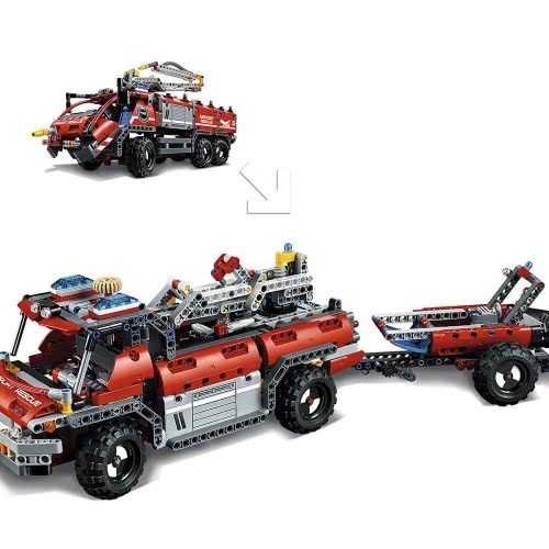LEGO Technic Διασωστικό Όχημα Αεροδρομίου 42068 5702015869744