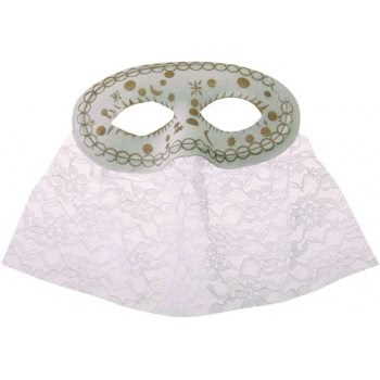 CLOWN Μάσκα Ματιών Χανούμισσας Δαντέλα 2 Χρώματα 73298 5203359732980
