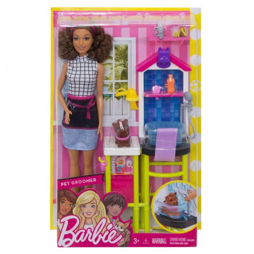 Mattel Barbie Pet Groomer Σετ Παιχνιδιού DHB63 / FJB31 887961531855