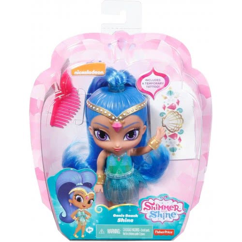 Mattel Fisher Price Shimmer & Shine: Genie Beach Shimmer Κούκλα DLH55 / DTK82 887961358049
