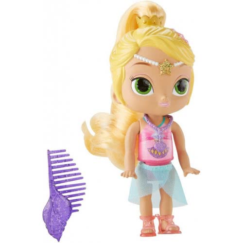 Mattel Fisher Price Shimmer & Shine: Genie Beach Leah Doll DLH55 / DTK84 887961358063