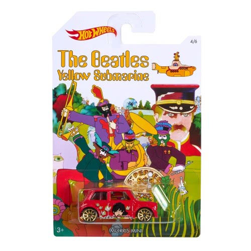 Mattel Hot Wheels Beatles Αυτοκινητάκια - 5 Σχέδια DML69 887961281941