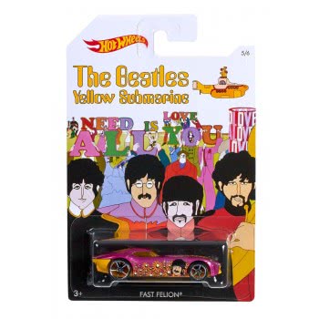 Mattel Hot Wheels Beatles Vehicles - 5 Designs DML69 887961281941
