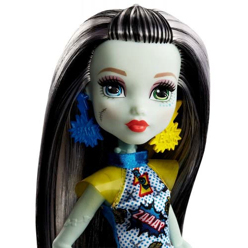 Mattel Monster High Βασικοί Μαθητές - Frankie Stein Κούκλα DTD90 / FJJ15 887961537598