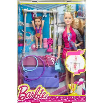Mattel Barbie Σετ Επαγγέλματα - Δασκάλα Αθλημάτων: Γυμνάστρια DVG13 / FKF75 887961545968