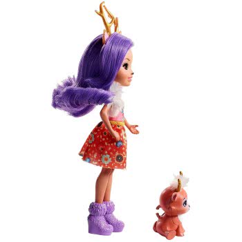 Mattel Enchantimals Doll And Animal Danessa Deer DVH87 / FNH23 887961591637