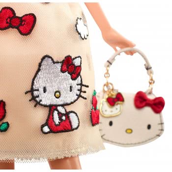 Mattel Barbie Συλλεκτική Κούκλα - Hello Kitty (Gold Label) DWF58 887961380170