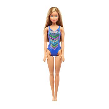 Mattel Barbie Beach Water Play Rainbow Doll DWJ99 / FJD97 887961534412
