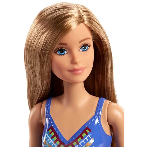 Mattel Barbie Beach Water Play Rainbow Κούκλα DWJ99 / FJD97 887961534412