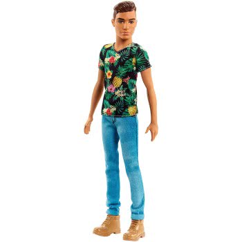 Mattel Barbie Ken Fashionistas Tropical Vibes Doll DWK44 / FJF73 887961535167