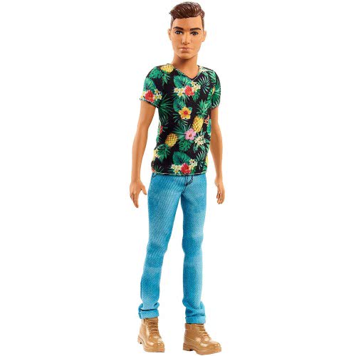 Mattel Barbie Ken Fashionistas Tropical Vibes Κούκλα DWK44 / FJF73 887961535167