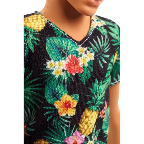 Mattel Barbie Ken Fashionistas Tropical Vibes Κούκλα DWK44 / FJF73 887961535167