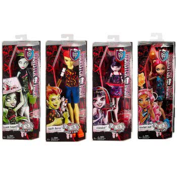 Mattel Monster High Πικ Νικ - 4 Σχέδια CHW69 / ASST 887961090048