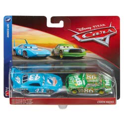 Mattel Disney/Pixar Cars 3 King And Chick Hicks DXV99 / FLH60 887961558555