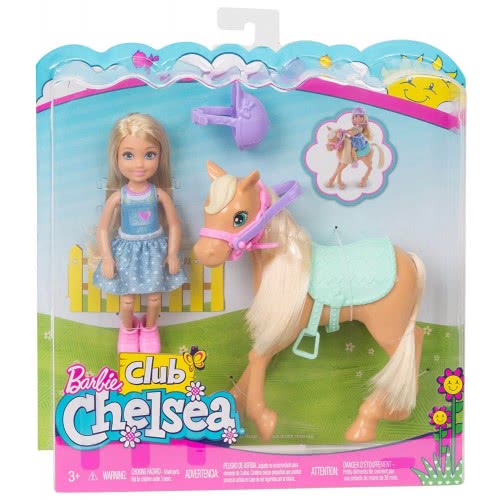 Mattel Barbie Club Chelsea Τσέλσι Και Πόνυ DYL42 887961416510