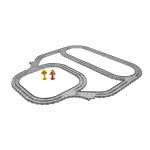 Mattel Fisher Price Τόμας Το Τρενάκι: Straights And Curves Αξεσουάρ Με Ράγες DYV57 / DYV59 887961423044
