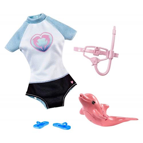 Mattel Barbie Περιπέτεια Με Δελφίνι - Αξεσουάρ FBD84 /  FBD86 887961428872