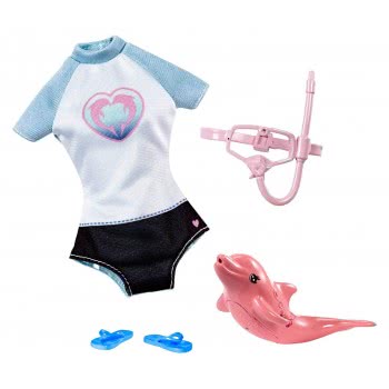 Mattel Barbie Dolphin Magic Fashion Set FBD84 /  FBD86 887961428872
