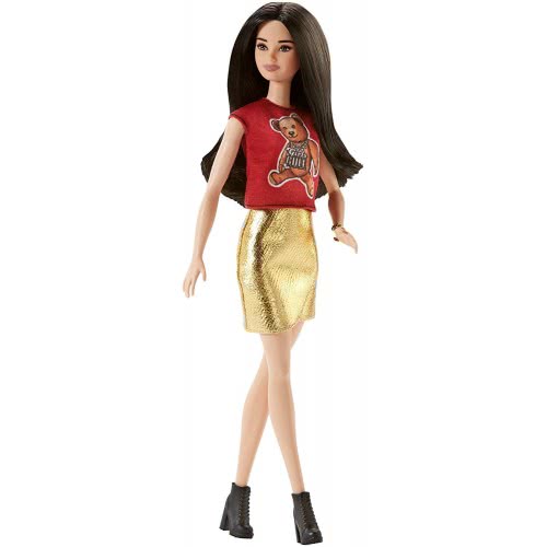 Mattel Barbie Fashionistas Teddy Bear Flair Original Doll FBR37 / FJF36 887961534900