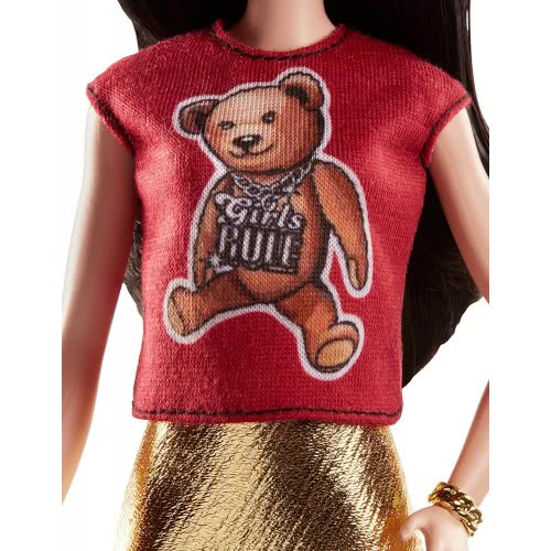 Mattel Barbie Fashionistas Teddy Bear Flair Original Doll FBR37 / FJF36 887961534900