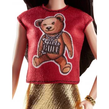 Mattel Barbie Fashionistas Teddy Bear Flair Original Doll FBR37 / FJF36 887961534900