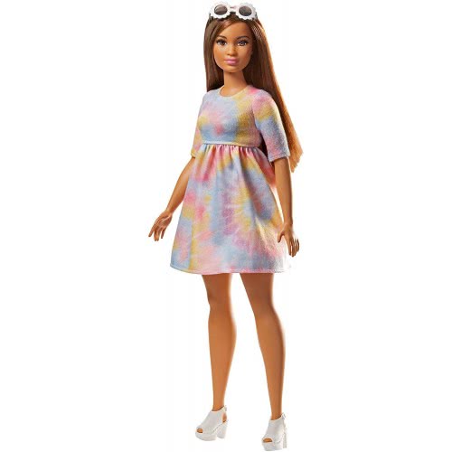 Mattel Barbie Fashionistas To Tie Dye For Κούκλα Με Καμπύλες FBR37 / FJF42 887961534818