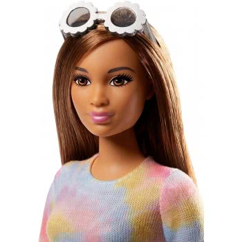 Mattel Barbie Fashionistas To Tie Dye For Curvy Doll FBR37 / FJF42 887961534818