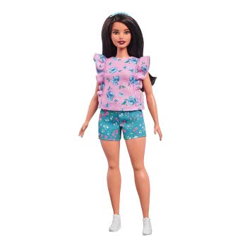 Mattel Barbie Fashionistas Floral Frills Curvy Doll FBR37 / FJF43 887961534948