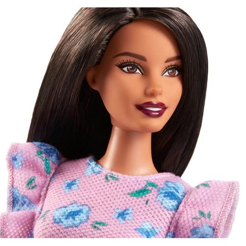 Mattel Barbie Fashionistas Floral Frills Curvy Doll FBR37 / FJF43 887961534948
