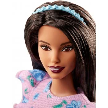 Mattel Barbie Fashionistas Floral Frills Curvy Doll FBR37 / FJF43 887961534948
