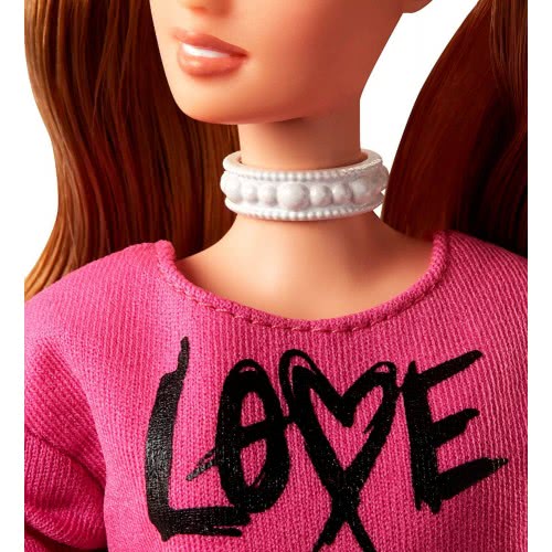 Mattel Barbie Fashionistas Wear Your Heart Κούκλα FBR37 / FJF44 887961534986