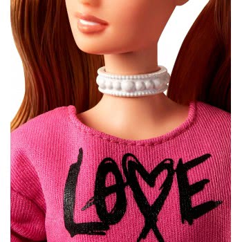 Mattel Barbie Fashionistas Wear Your Heart Κούκλα FBR37 / FJF44 887961534986