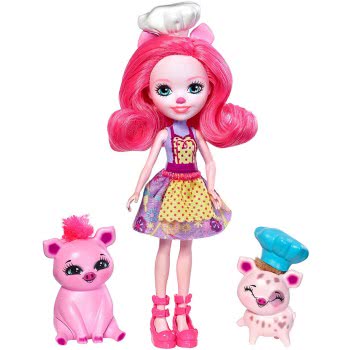 Mattel Enchantimals Baking Buddies Κούκλα Και Ζωάκι Με Αξεσουάρ FCC62 / FJJ28 887961537734