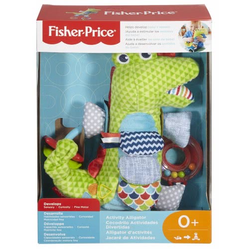 Mattel Fisher Price Μαλακό Κροκοδειλάκι Δραστηριοτήτων FDC57 887961464788