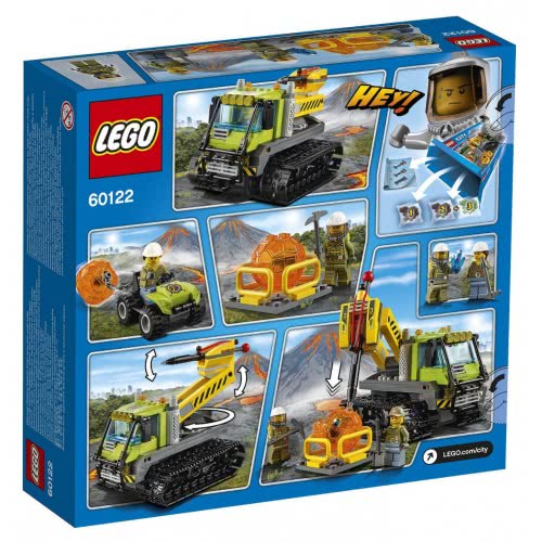 LEGO City In/Out Ερπυστριοφόρο Ηφαιστείου 60122 5702015594837