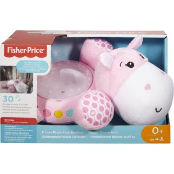 Mattel Hippo Projection Soother - Pink FGG89 887961504743