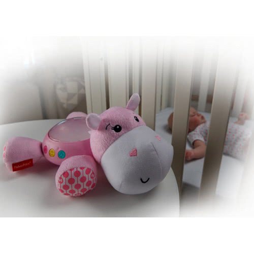 Mattel Hippo Projection Soother - Pink FGG89 887961504743